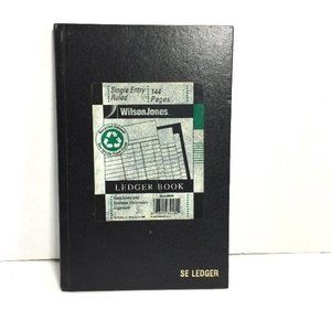 Account Book S.E. Ledger-Ruled 144 Pages